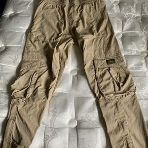 Aime Leon Dore Beige Cargo Nylon Pants